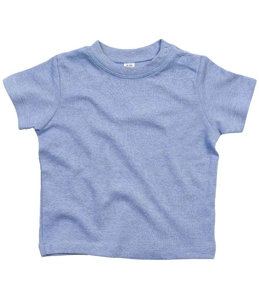 BabyBugz Baby T-Shirt in by Babybugz — Custom branded clothing by Print Press, featuring premium embroidery produced in our specialist print lab in the UK.