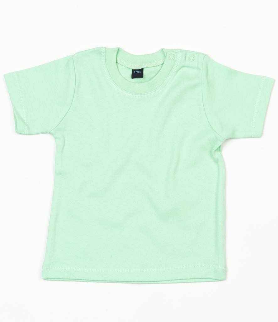 BabyBugz Baby T-Shirt in by Babybugz — Custom branded clothing by Print Press, featuring premium embroidery produced in our specialist print lab in the UK.