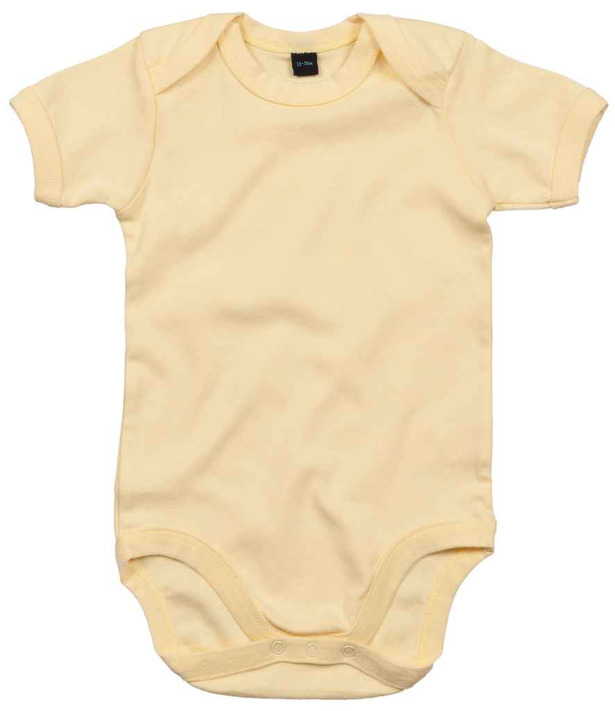 BabyBugz Baby Bodysuit in Sage Green by Babybugz — Custom branded clothing by Print Press, featuring premium embroidery produced in our specialist print lab in the UK.