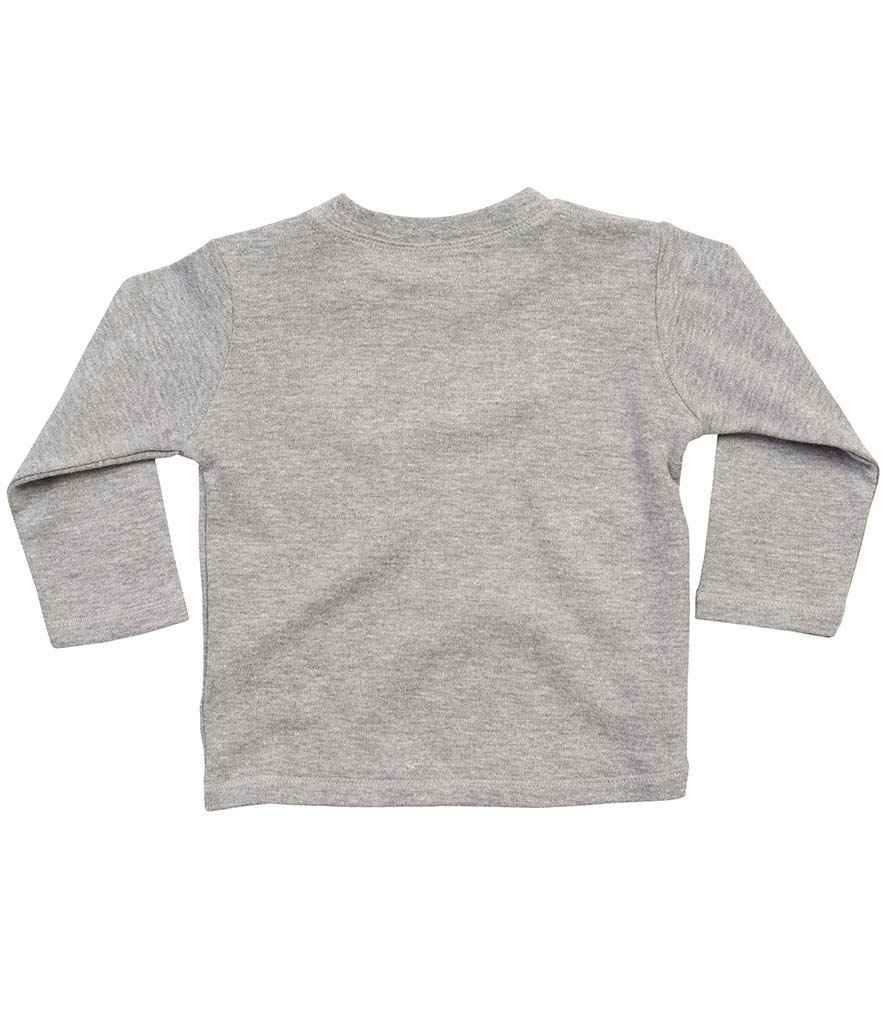 BabyBugz Baby Long Sleeve T-Shirt in by Babybugz — Custom branded clothing by Print Press, featuring premium embroidery produced in our specialist print lab in the UK.