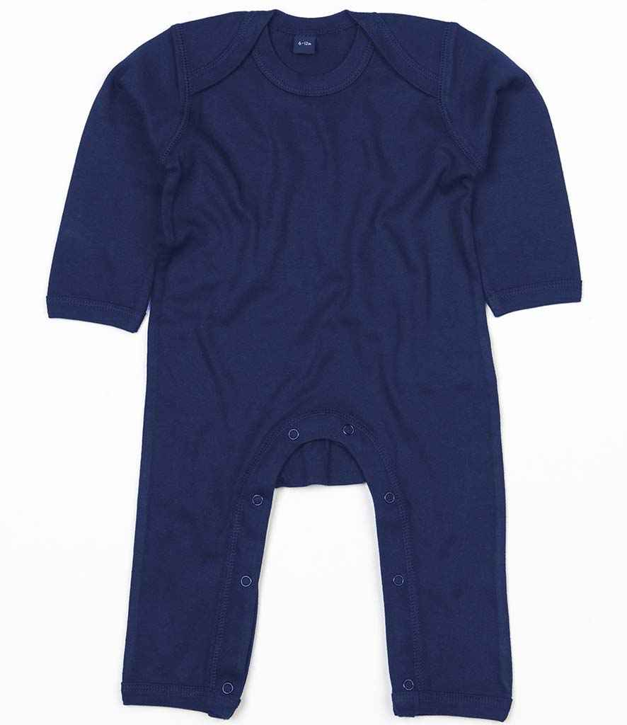 BabyBugz Baby Rompersuit in Nautical Navy by Babybugz — Custom branded clothing by Print Press, featuring premium embroidery produced in our specialist print lab in the UK.