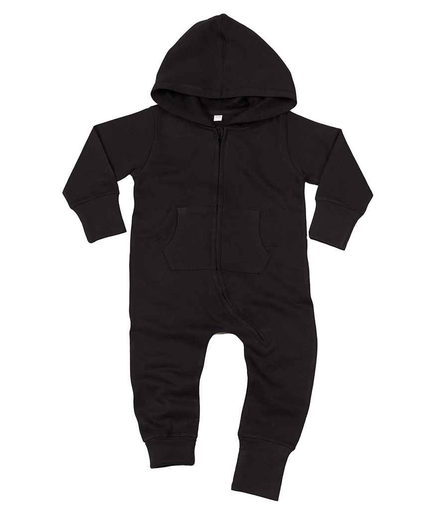 BabyBugz Baby All In One in Black by Babybugz — Custom branded clothing by Print Press, featuring premium embroidery produced in our specialist print lab in the UK.