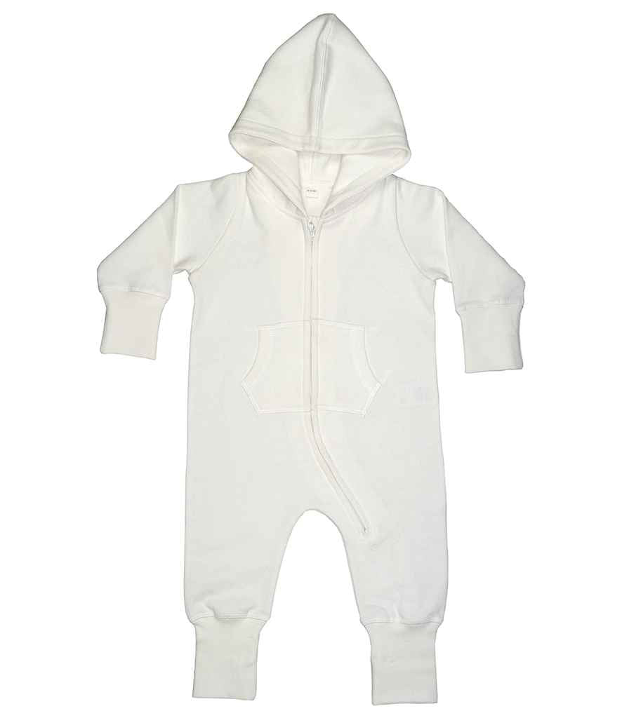 BabyBugz Baby All In One in Vanilla by Babybugz — Custom branded clothing by Print Press, featuring premium embroidery produced in our specialist print lab in the UK.