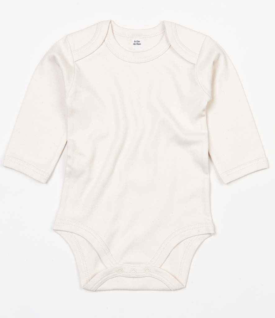 BabyBugz Baby Long Sleeve Bodysuit in by Babybugz — Custom branded clothing by Print Press, featuring premium embroidery produced in our specialist print lab in the UK.