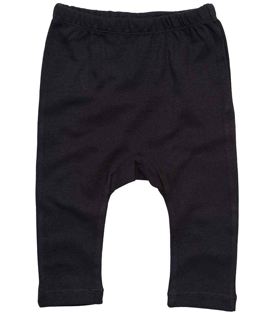 BabyBugz Baby Leggings in Black by Babybugz — Custom branded clothing by Print Press, featuring premium embroidery produced in our specialist print lab in the UK.
