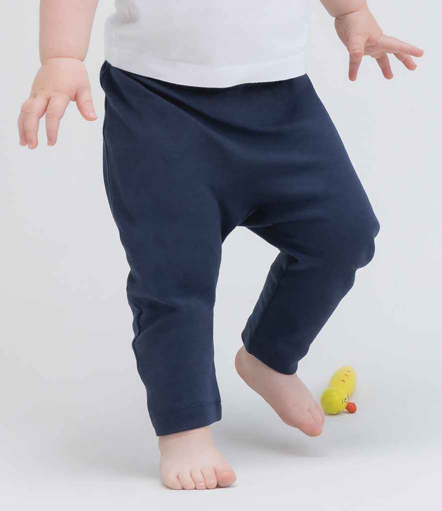 BabyBugz Baby Leggings in Nautical Navy by Babybugz — Custom branded clothing by Print Press, featuring premium embroidery produced in our specialist print lab in the UK.