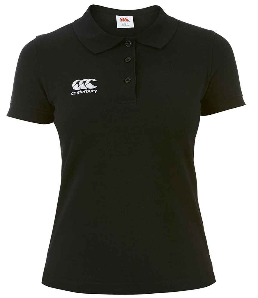 Canterbury Ladies Waimak Piqué Polo Shirt in by Canterbury — Custom branded clothing by Print Press, featuring premium embroidery produced in our specialist print lab in the UK.