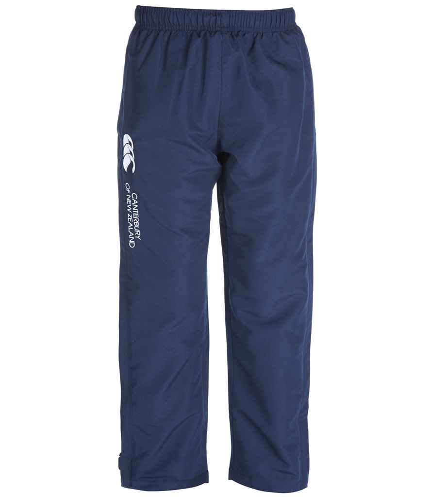 Canterbury Kids Open Hem Stadium Pants in by Canterbury — Custom branded clothing by Print Press, featuring premium embroidery produced in our specialist print lab in the UK.