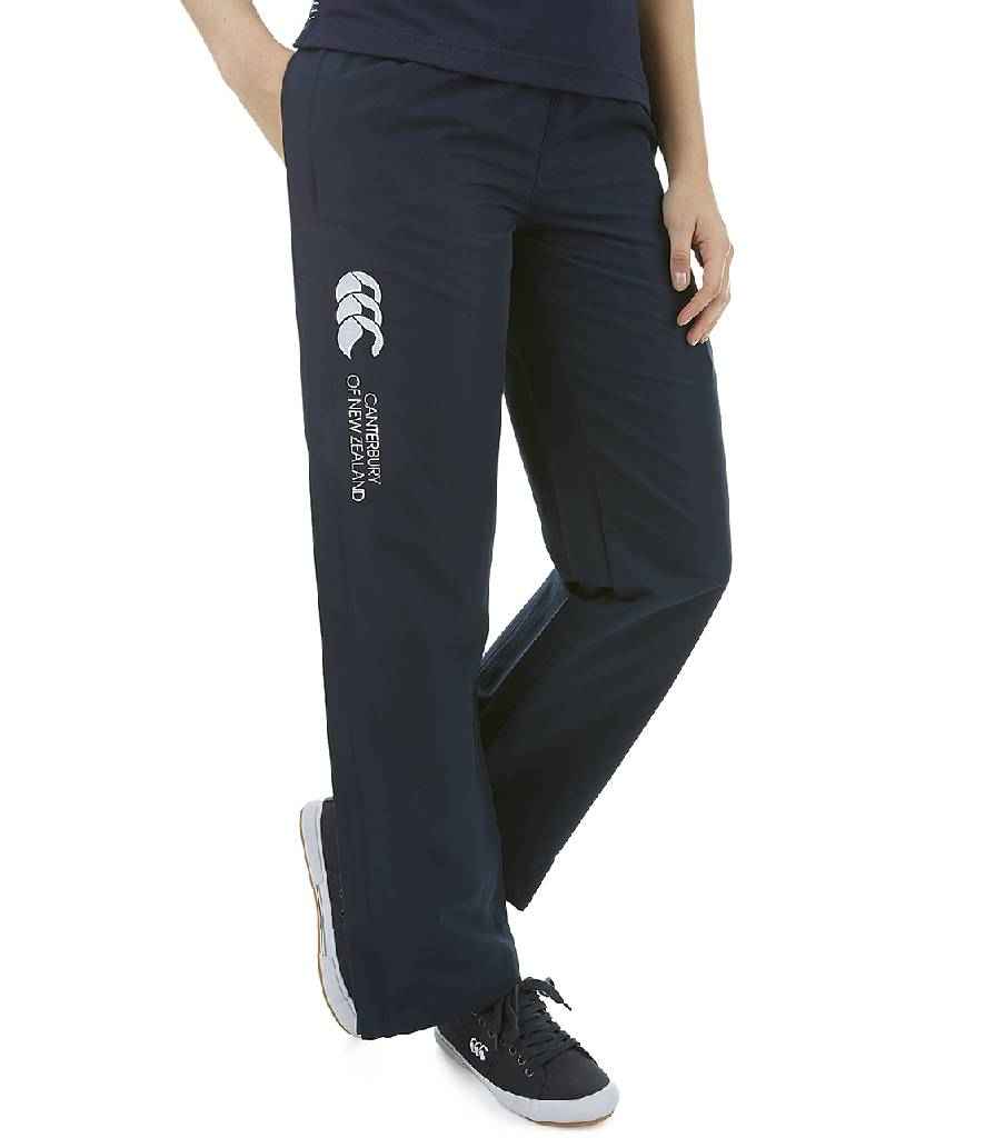 Canterbury Ladies Open Hem Stadium Pants in by Canterbury — Custom branded clothing by Print Press, featuring premium embroidery produced in our specialist print lab in the UK.