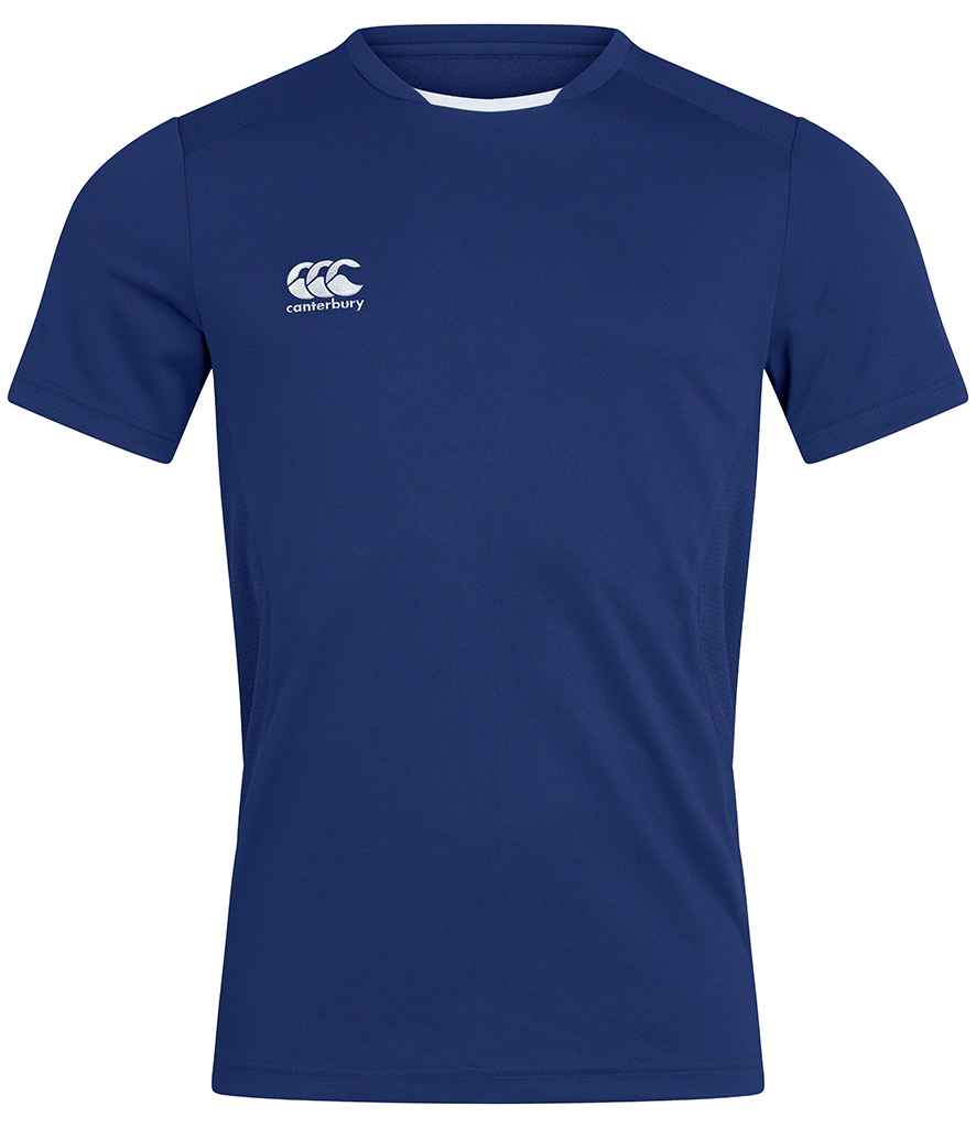 Canterbury Club Dry T-Shirt in by Canterbury — Custom branded clothing by Print Press, featuring premium embroidery produced in our specialist print lab in the UK.