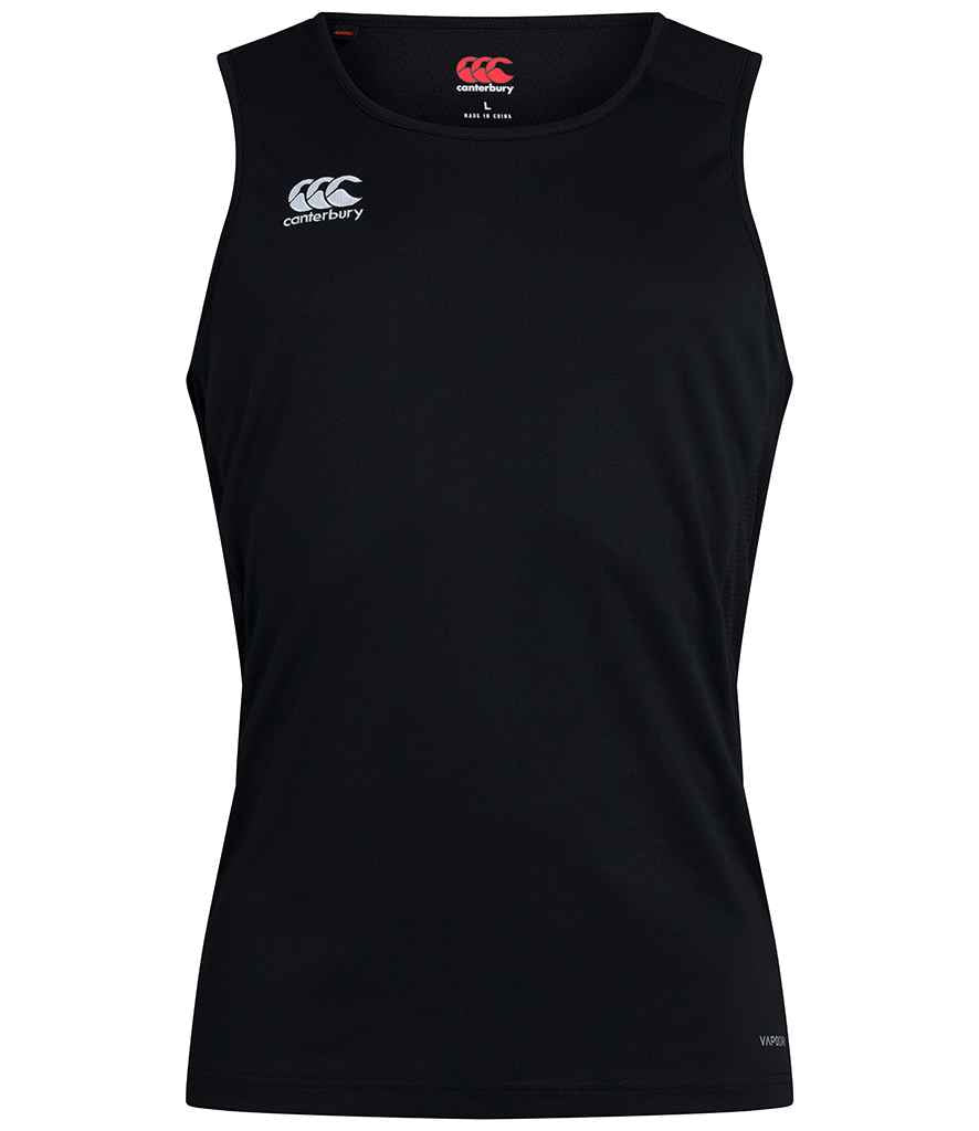 Canterbury Club Dry Singlet in by Canterbury — Custom branded clothing by Print Press, featuring premium embroidery produced in our specialist print lab in the UK.