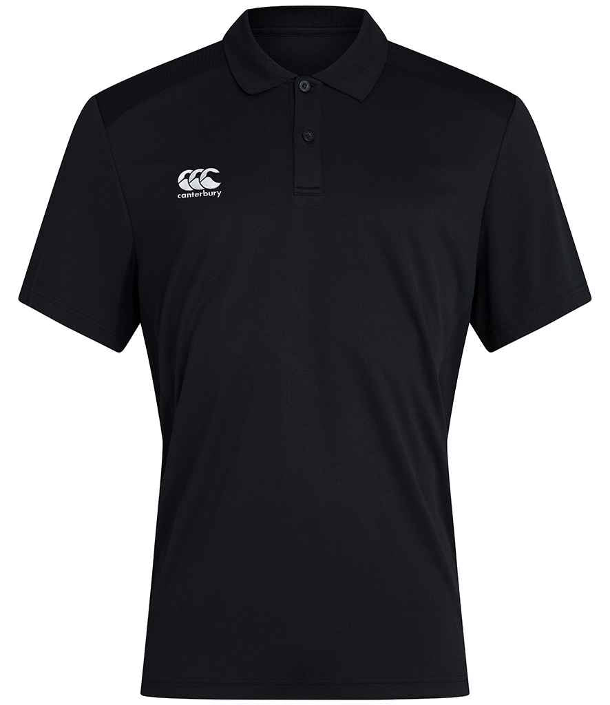 Canterbury Club Dry Polo Shirt in by Canterbury — Custom branded clothing by Print Press, featuring premium embroidery produced in our specialist print lab in the UK.
