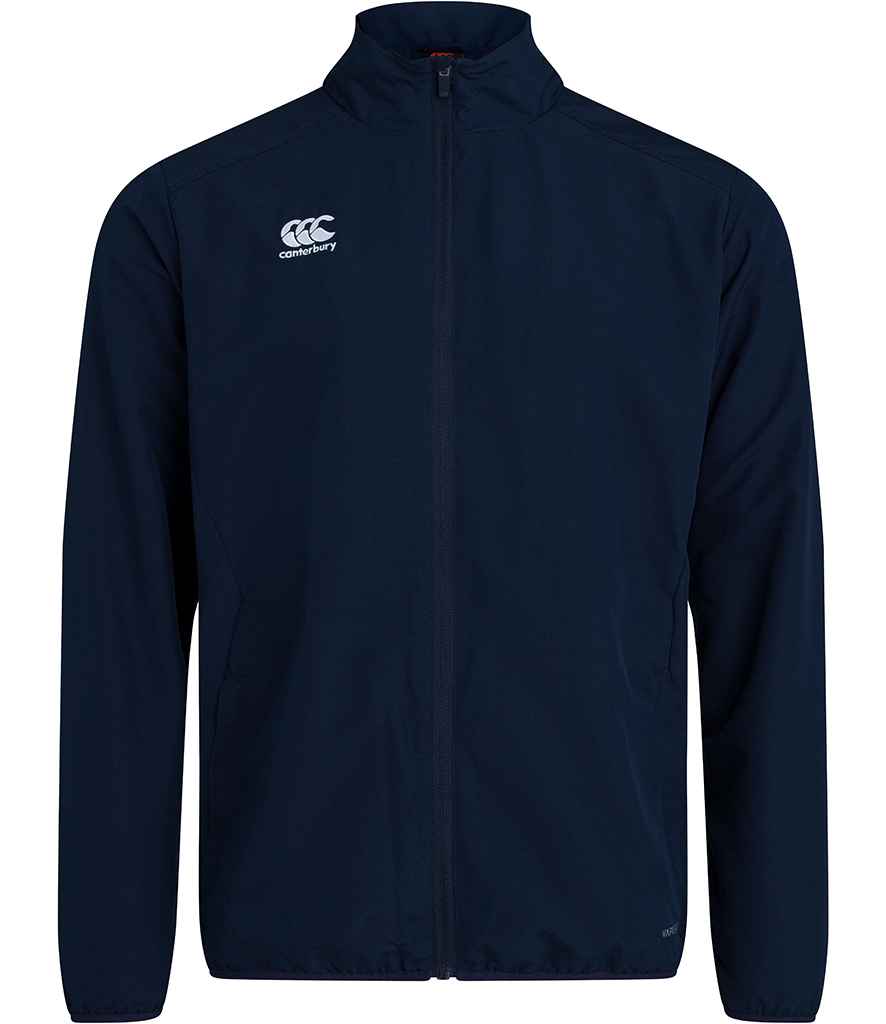 Canterbury Club Track Jacket in by Canterbury — Custom branded clothing by Print Press, featuring premium embroidery produced in our specialist print lab in the UK.