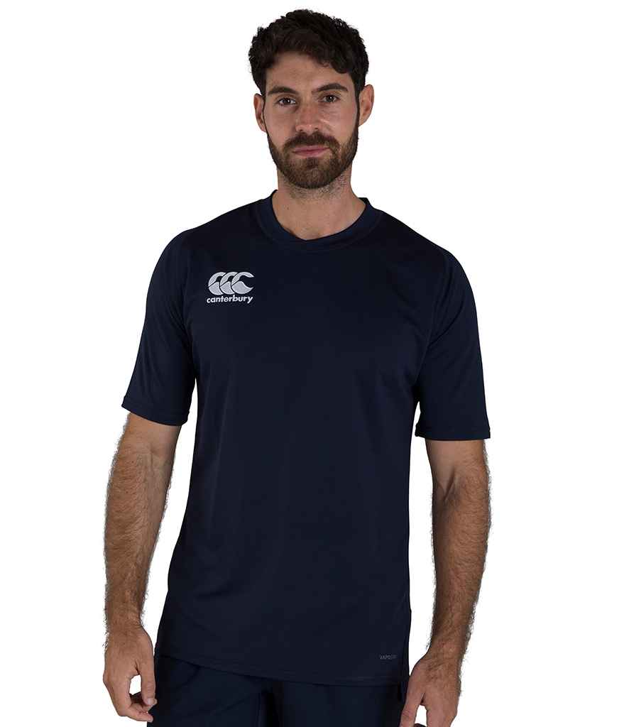 Canterbury Club Training Jersey in Navy by Canterbury — Custom branded clothing by Print Press, featuring premium embroidery produced in our specialist print lab in the UK.