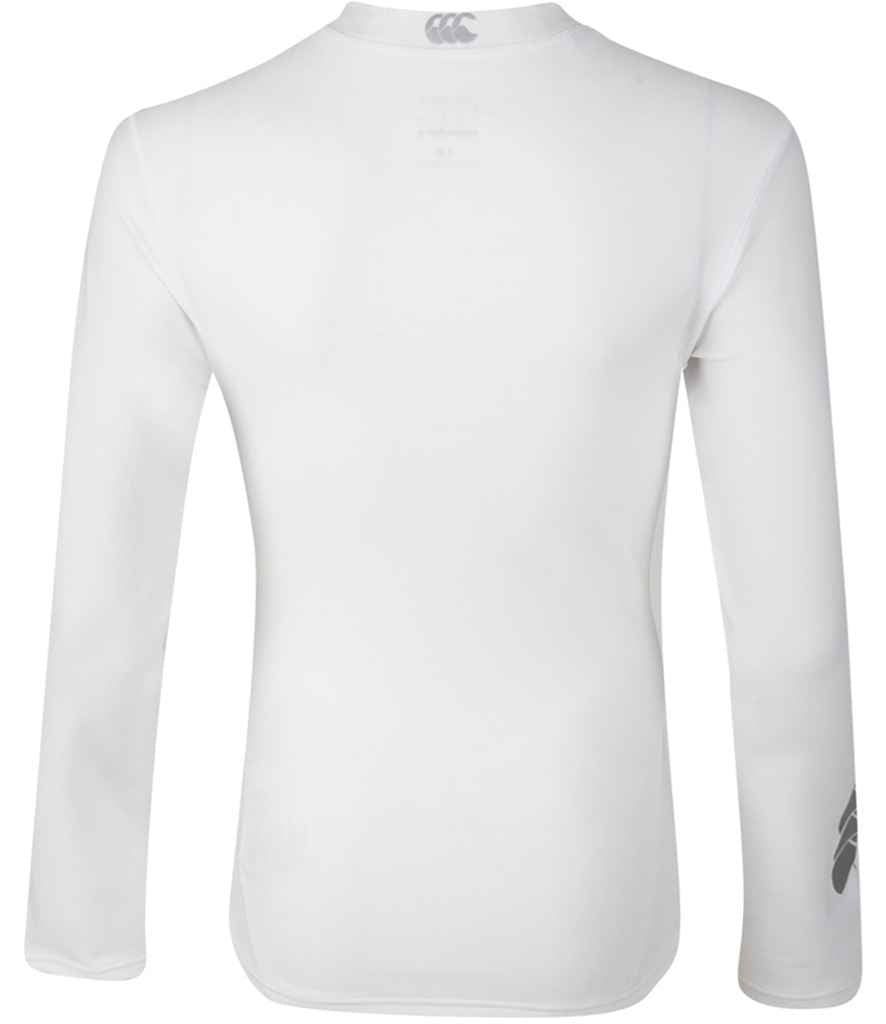 Canterbury Kids ThermoReg Long Sleeve Base Layer in by Canterbury — Custom branded clothing by Print Press, featuring premium embroidery produced in our specialist print lab in the UK.
