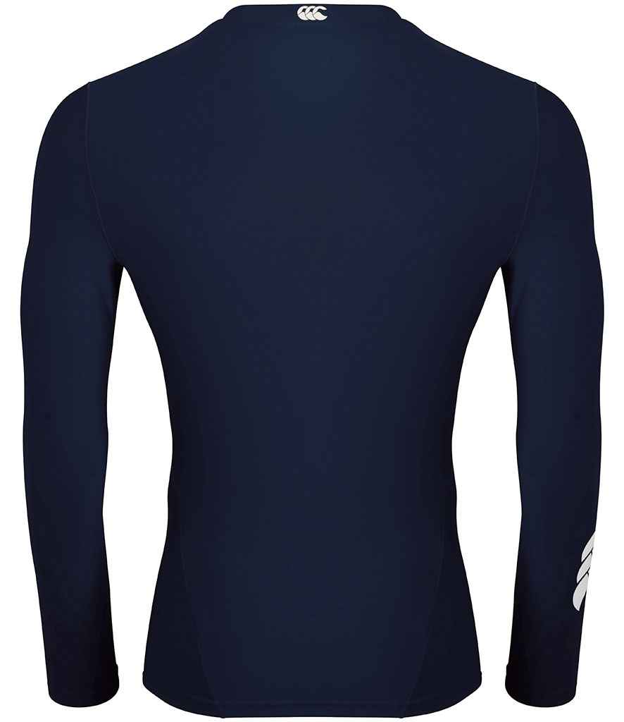 Canterbury ThermoReg Long Sleeve Base Layer in by Canterbury — Custom branded clothing by Print Press, featuring premium embroidery produced in our specialist print lab in the UK.