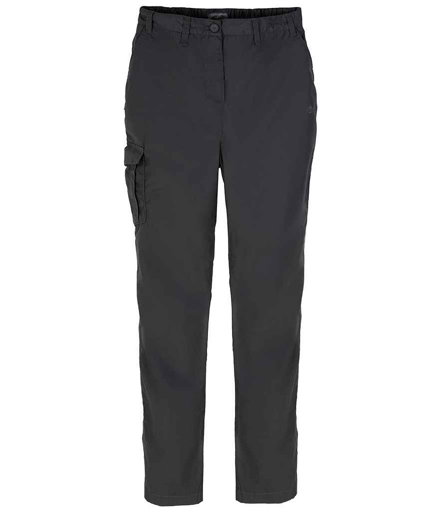 Craghoppers Expert Ladies Kiwi Trousers in by Craghoppers — Custom branded clothing by Print Press, featuring premium embroidery produced in our specialist print lab in the UK.