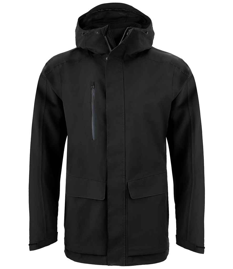 Craghoppers Expert Kiwi Pro Stretch 3-in-1 Jacket in Black by Craghoppers — Custom branded clothing by Print Press, featuring premium embroidery produced in our specialist print lab in the UK.