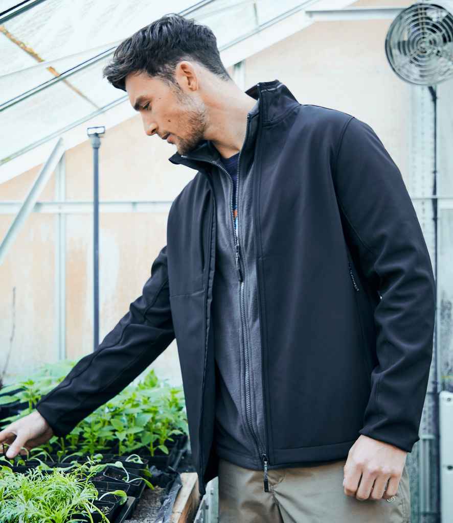 Craghoppers Expert Basecamp Soft Shell Jacket in by Craghoppers — Custom branded clothing by Print Press, featuring premium embroidery produced in our specialist print lab in the UK.