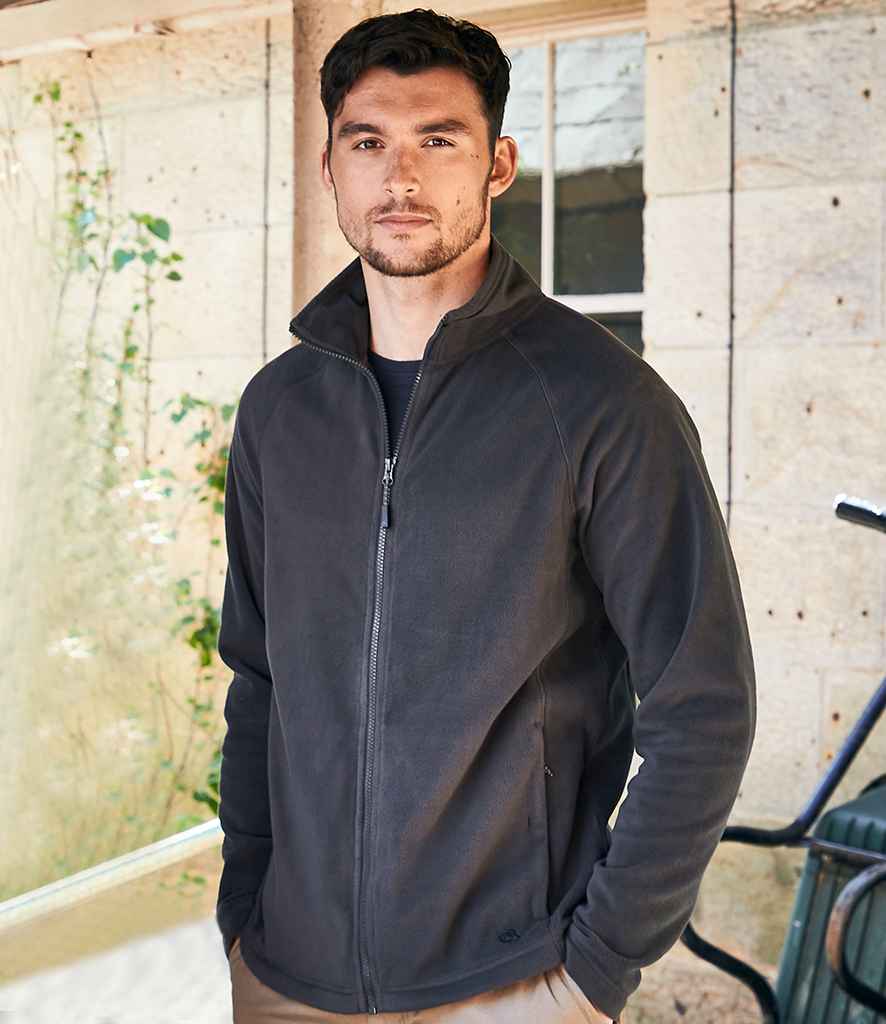 Craghoppers Expert Corey 200 Micro Fleece Jacket in Carbon Grey by Craghoppers — Custom branded clothing by Print Press, featuring premium embroidery produced in our specialist print lab in the UK.