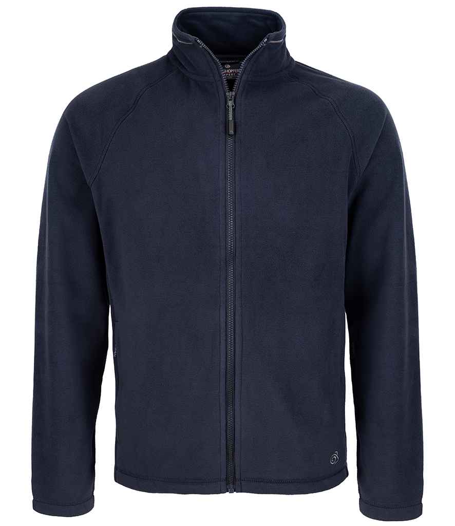 Craghoppers Expert Corey 200 Micro Fleece Jacket in Dark Navy by Craghoppers — Custom branded clothing by Print Press, featuring premium embroidery produced in our specialist print lab in the UK.