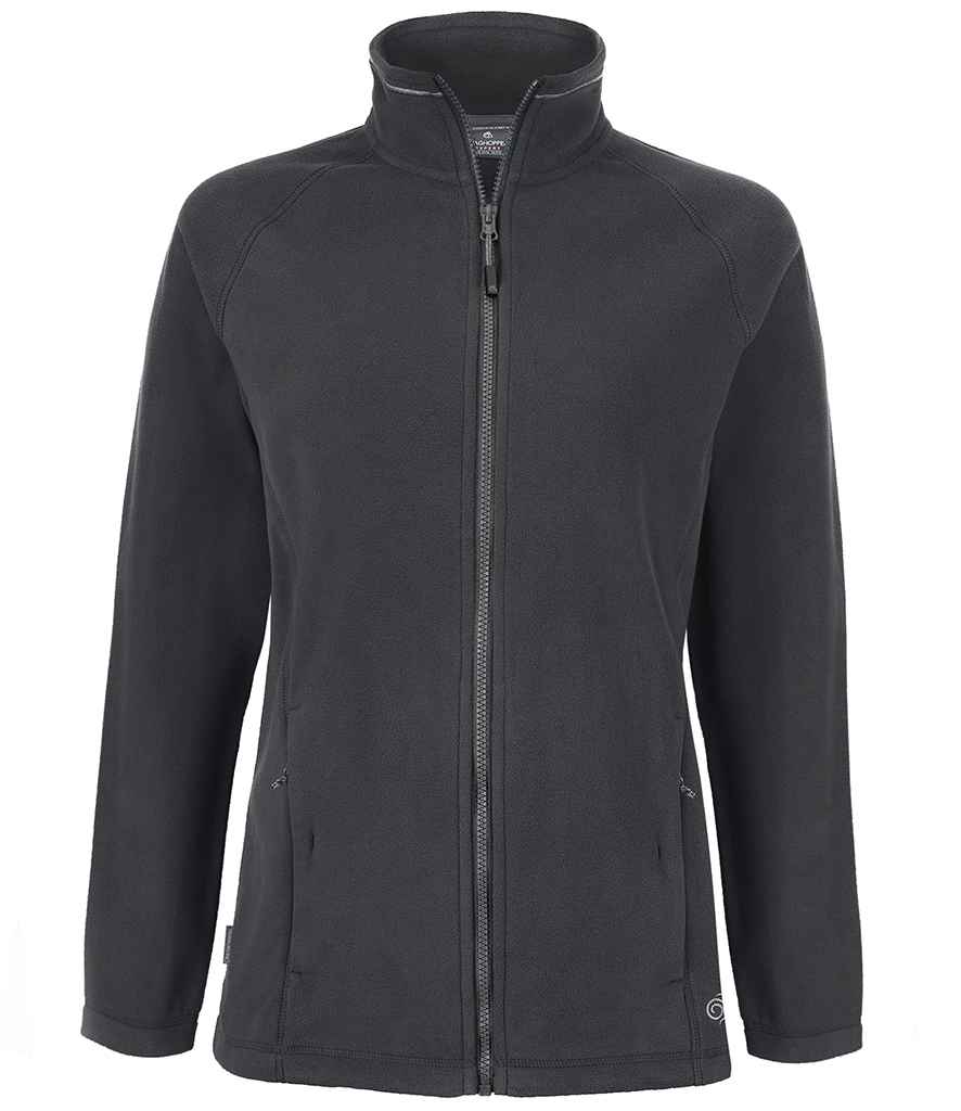 Craghoppers Expert Ladies Miska 200 Micro Fleece Jacket in Carbon Grey by Craghoppers — Custom branded clothing by Print Press, featuring premium embroidery produced in our specialist print lab in the UK.