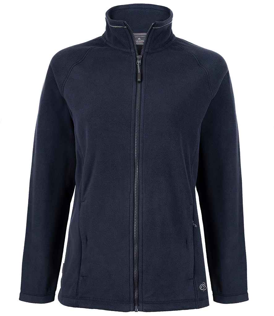 Craghoppers Expert Ladies Miska 200 Micro Fleece Jacket in Dark Navy by Craghoppers — Custom branded clothing by Print Press, featuring premium embroidery produced in our specialist print lab in the UK.