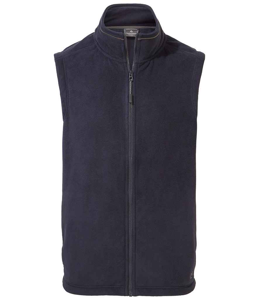 Craghoppers Expert Corey Micro Fleece Bodywarmer in by Craghoppers — Custom branded clothing by Print Press, featuring premium embroidery produced in our specialist print lab in the UK.
