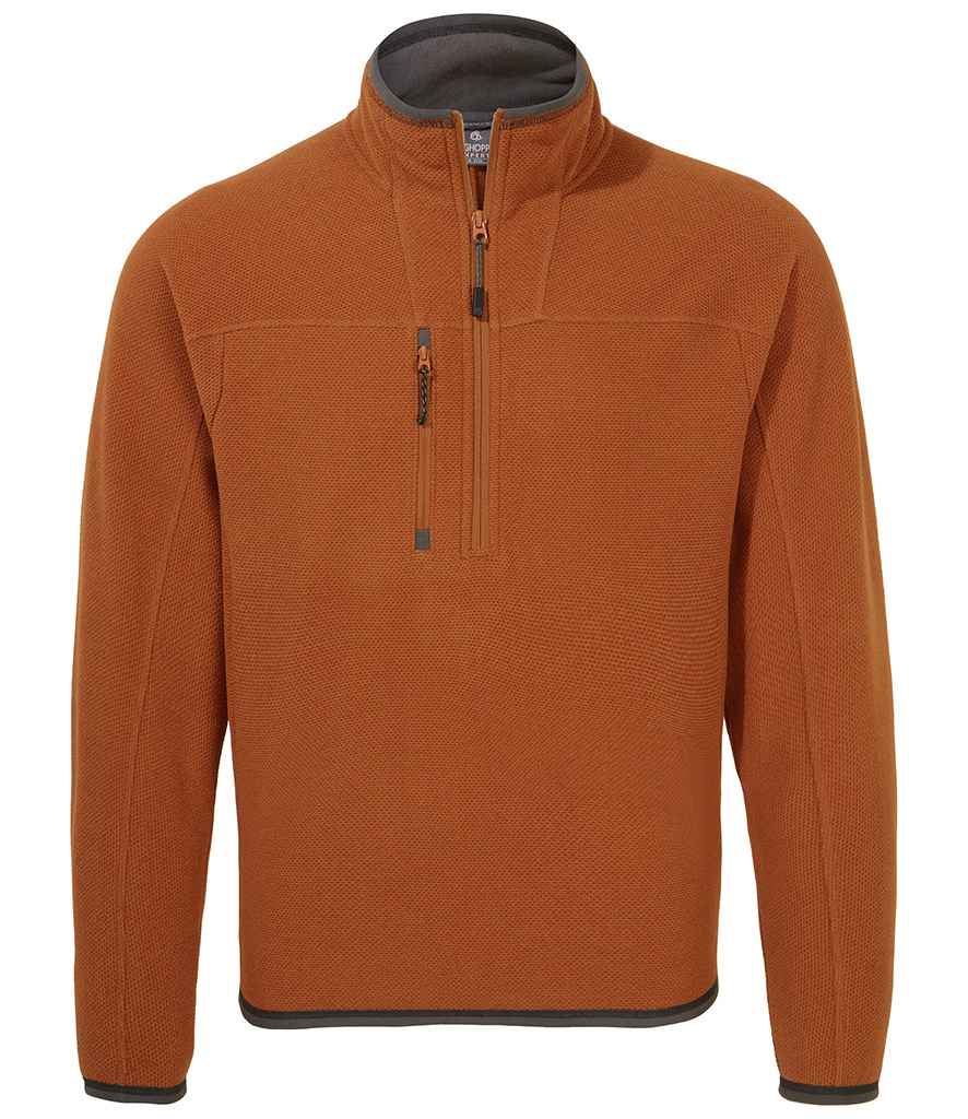 Craghoppers Expert Active Half Zip Knitted Fleece in by Craghoppers — Custom branded clothing by Print Press, featuring premium embroidery produced in our specialist print lab in the UK.