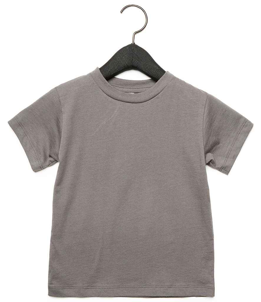 Canvas Youths Crew Neck T-Shirt in by Bella+Canvas — Custom branded clothing by Print Press, featuring premium embroidery produced in our specialist print lab in the UK.