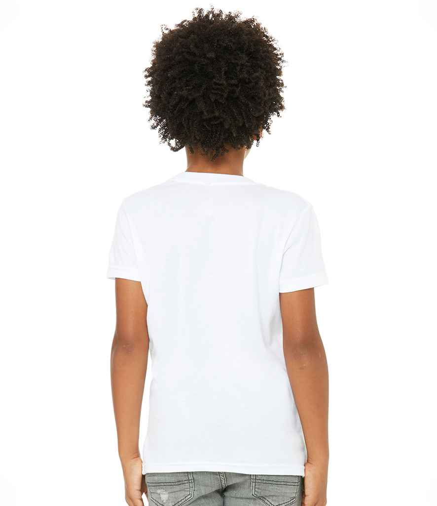 Canvas Youths Crew Neck T-Shirt in by Bella+Canvas — Custom branded clothing by Print Press, featuring premium embroidery produced in our specialist print lab in the UK.