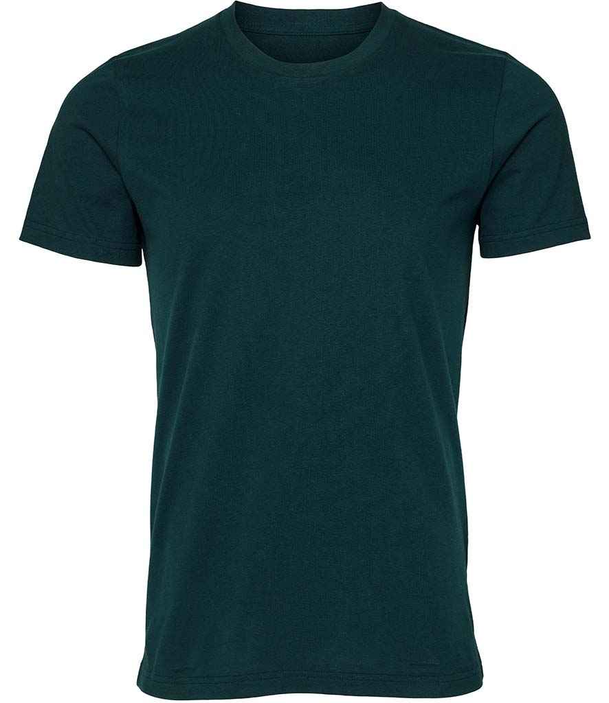 Canvas Unisex Crew Neck T-Shirt - (3rd Colours) in Atlantic by Bella+Canvas — Custom branded clothing by Print Press, featuring premium embroidery produced in our specialist print lab in the UK.