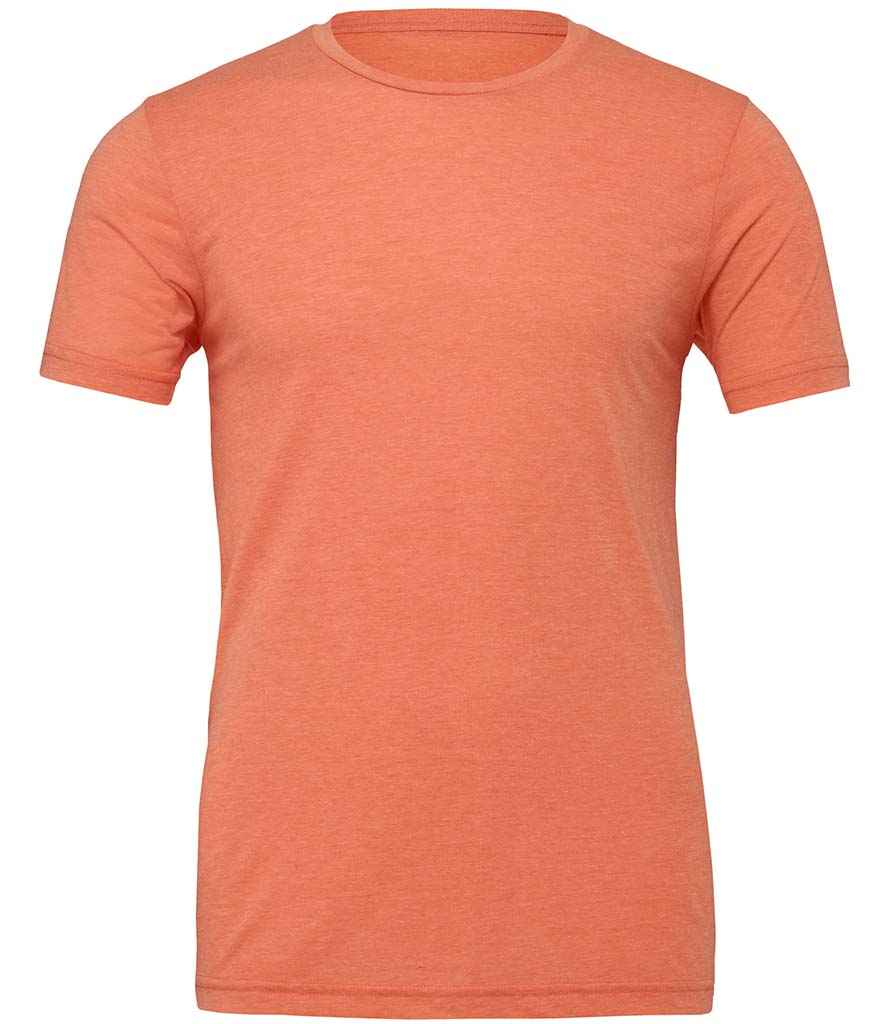Canvas Unisex Crew Neck T-Shirt - (2nd Colours) in Orange by Bella+Canvas — Custom branded clothing by Print Press, featuring premium embroidery produced in our specialist print lab in the UK.