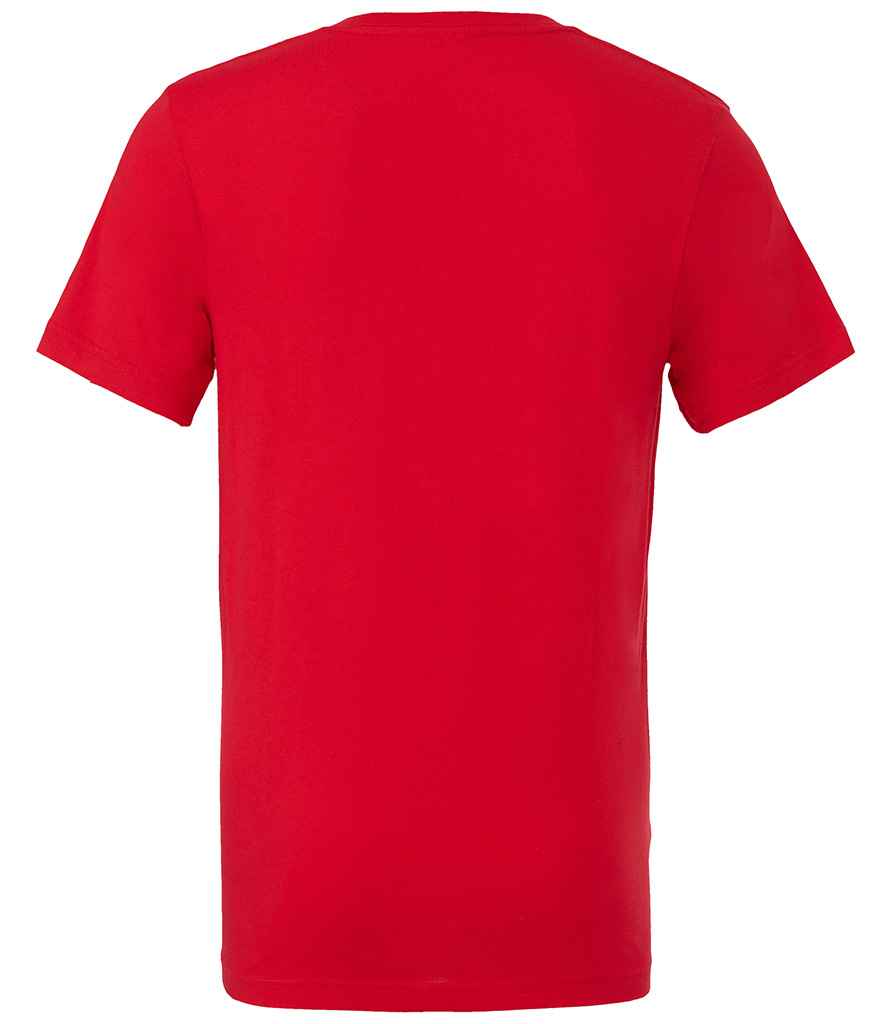 Canvas Unisex Jersey V Neck T-Shirt in by Bella+Canvas — Custom branded clothing by Print Press, featuring premium embroidery produced in our specialist print lab in the UK.