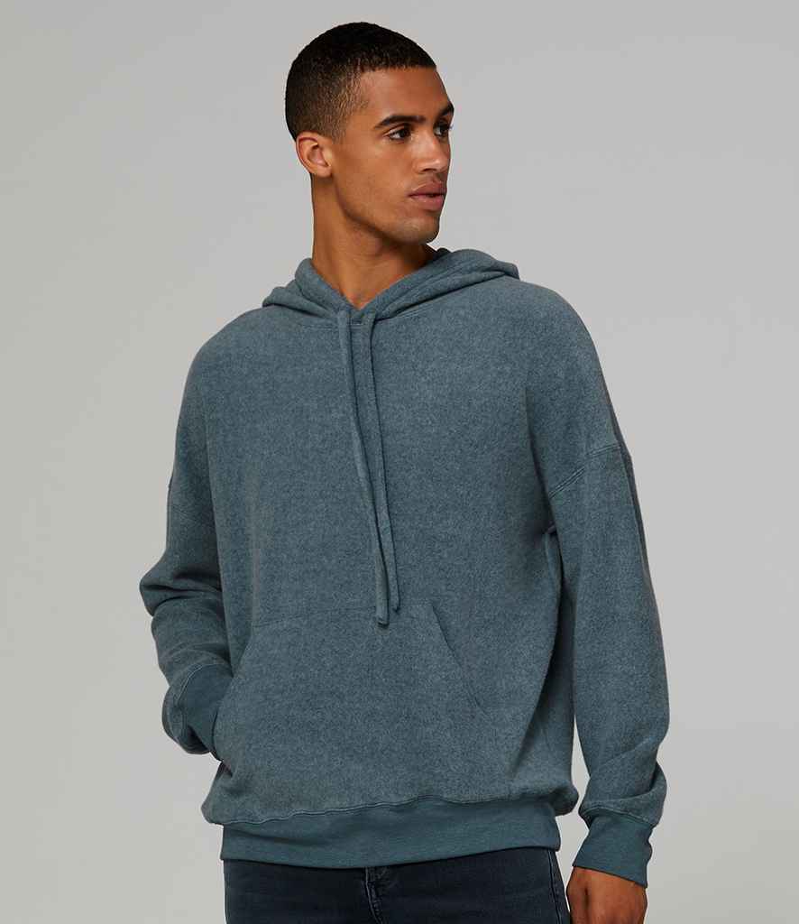 Canvas Unisex Sueded Hoodie in Heather Slate by Bella+Canvas — Custom branded clothing by Print Press, featuring premium embroidery produced in our specialist print lab in the UK.