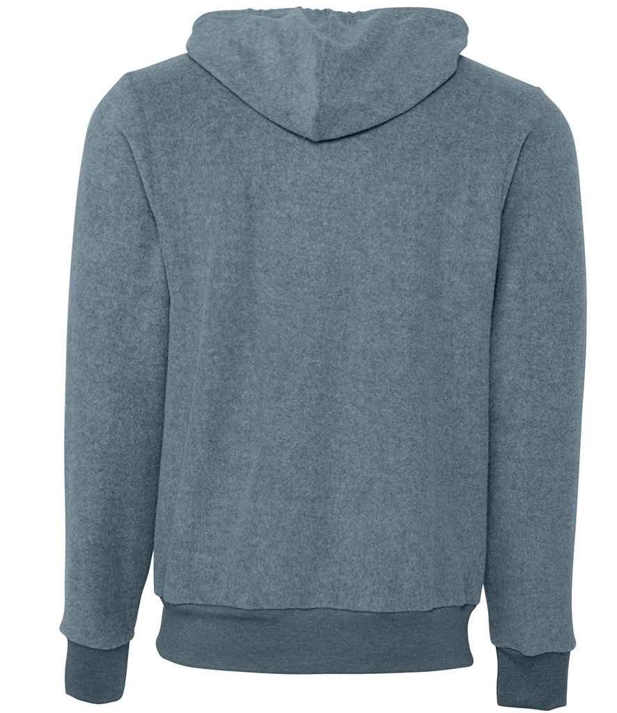 Canvas Unisex Sueded Full Zip Hoodie in by Bella+Canvas — Custom branded clothing by Print Press, featuring premium embroidery produced in our specialist print lab in the UK.