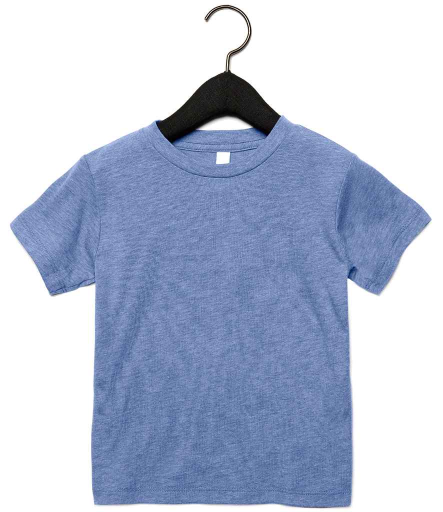 Canvas Toddler Tri-Blend T-Shirt in by Bella+Canvas — Custom branded clothing by Print Press, featuring premium embroidery produced in our specialist print lab in the UK.
