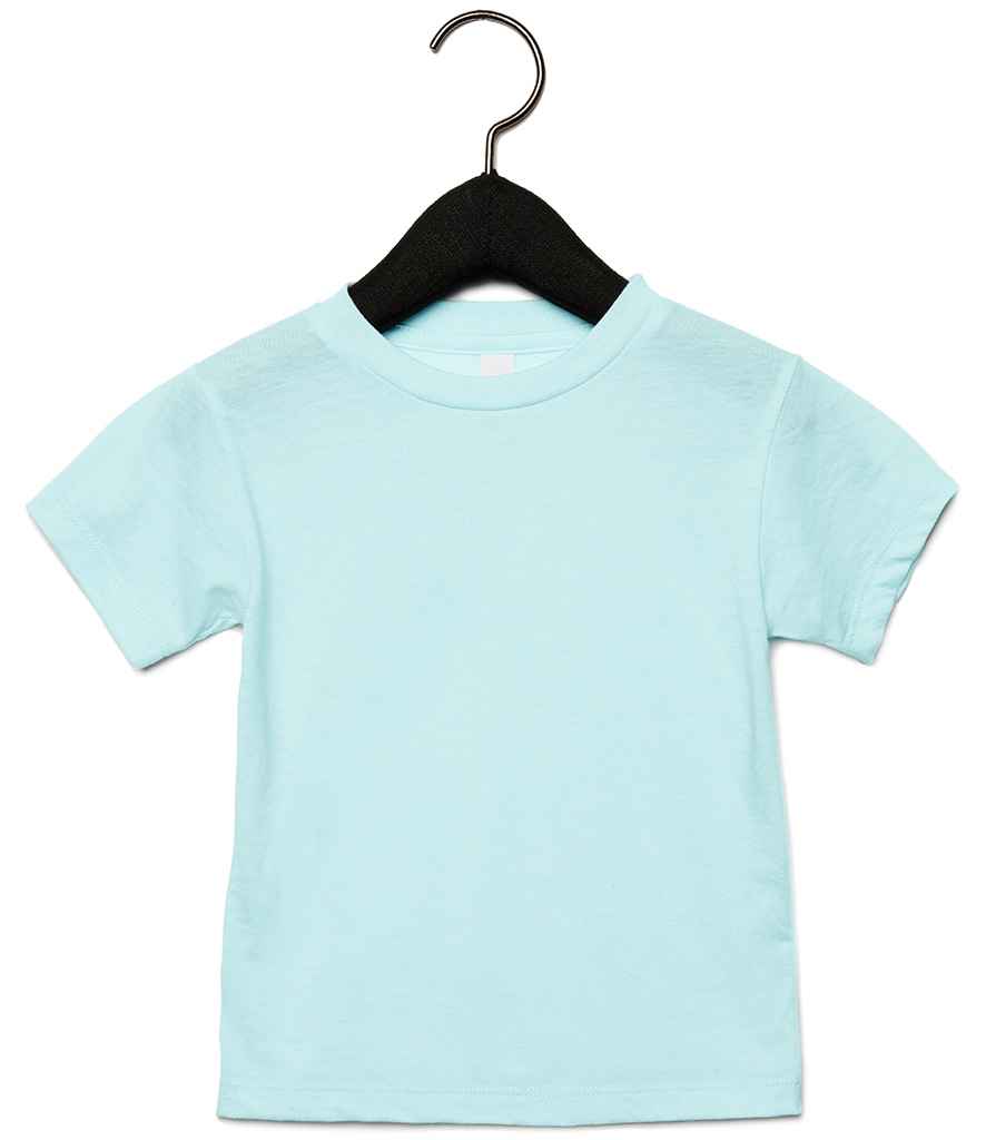 Canvas Toddler Tri-Blend T-Shirt in Ice Blue Tri-Blend by Bella+Canvas — Custom branded clothing by Print Press, featuring premium embroidery produced in our specialist print lab in the UK.