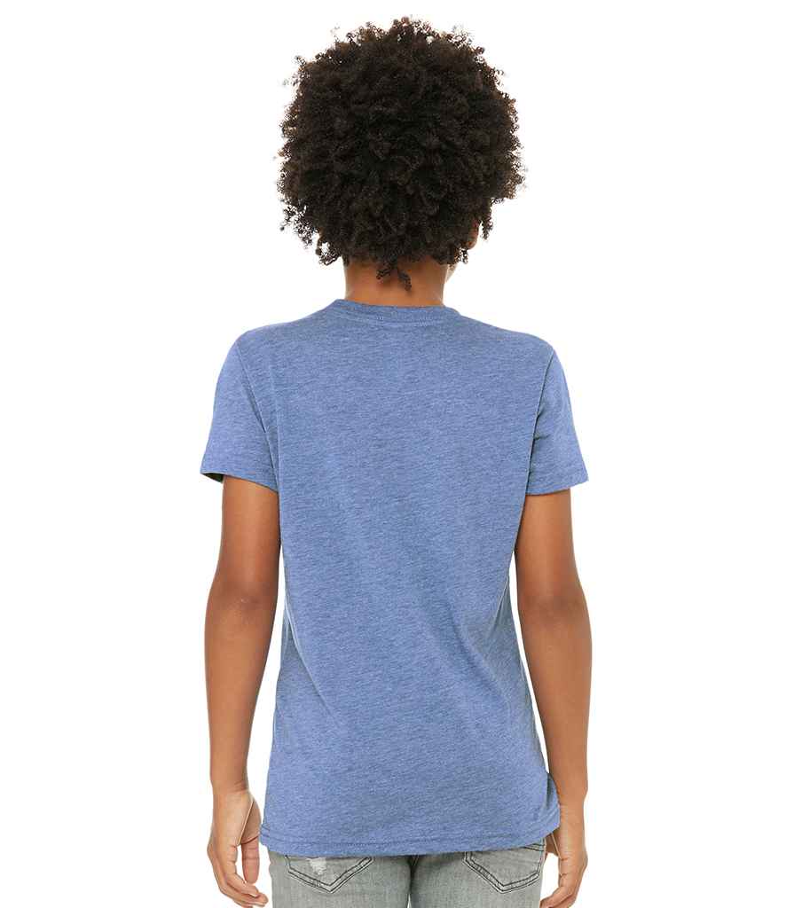 Canvas Youths Tri-Blend T-Shirt in by Bella+Canvas — Custom branded clothing by Print Press, featuring premium embroidery produced in our specialist print lab in the UK.