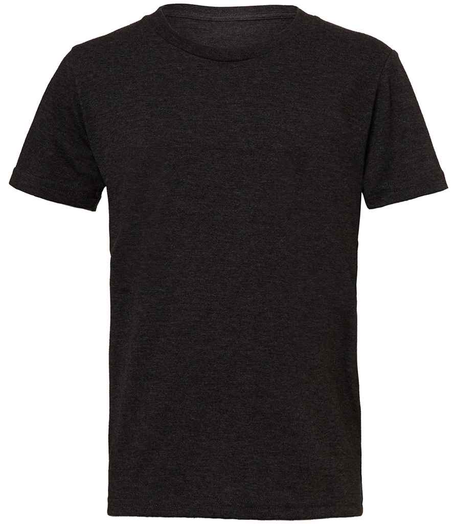 Canvas Youths Tri-Blend T-Shirt in by Bella+Canvas — Custom branded clothing by Print Press, featuring premium embroidery produced in our specialist print lab in the UK.