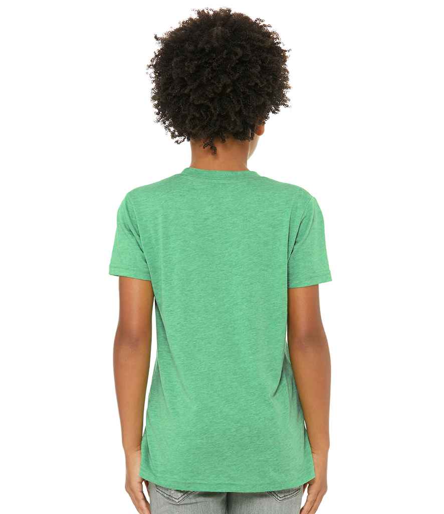 Canvas Youths Tri-Blend T-Shirt in by Bella+Canvas — Custom branded clothing by Print Press, featuring premium embroidery produced in our specialist print lab in the UK.