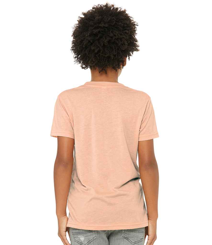 Canvas Youths Tri-Blend T-Shirt in by Bella+Canvas — Custom branded clothing by Print Press, featuring premium embroidery produced in our specialist print lab in the UK.