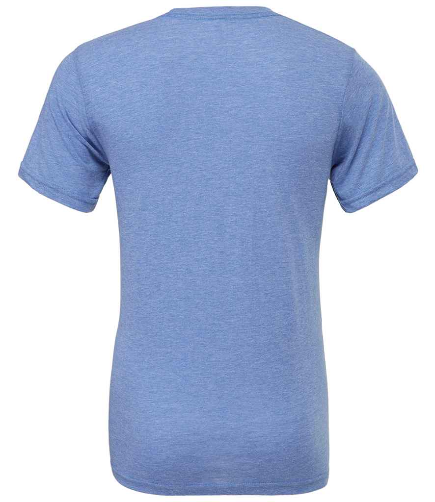 Canvas Unisex Tri-Blend T-Shirt in by Bella+Canvas — Custom branded clothing by Print Press, featuring premium embroidery produced in our specialist print lab in the UK.