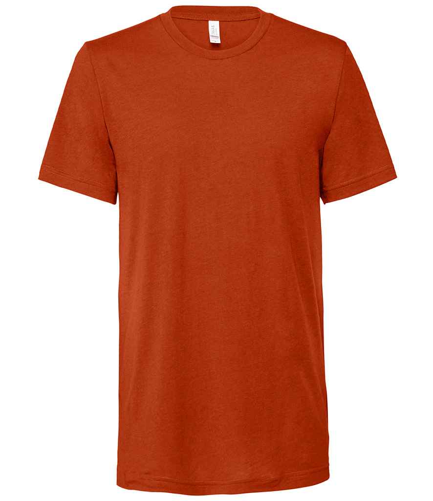 Canvas Unisex Tri-Blend T-Shirt - (3rd Colours) in Brick Tri-Blend by Bella+Canvas — Custom branded clothing by Print Press, featuring premium embroidery produced in our specialist print lab in the UK.