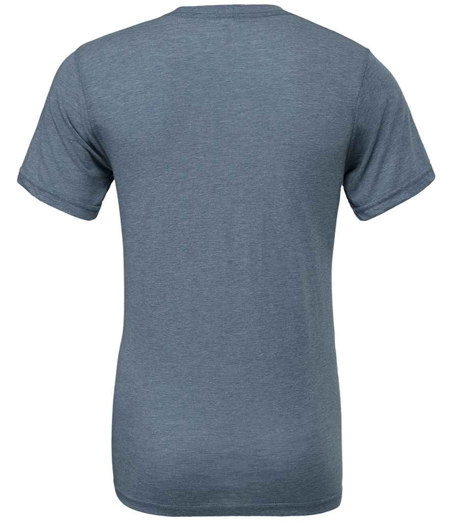 Canvas Unisex Tri-Blend T-Shirt in by Bella+Canvas — Custom branded clothing by Print Press, featuring premium embroidery produced in our specialist print lab in the UK.