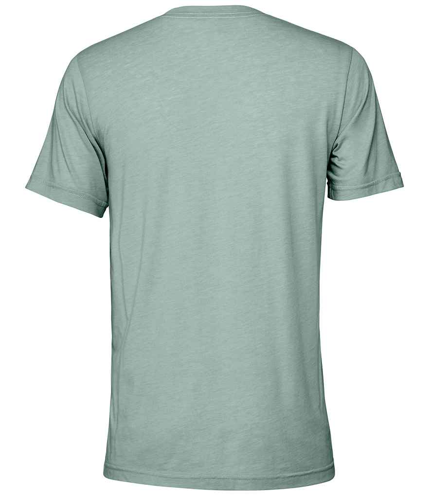 Canvas Unisex Tri-Blend T-Shirt in by Bella+Canvas — Custom branded clothing by Print Press, featuring premium embroidery produced in our specialist print lab in the UK.