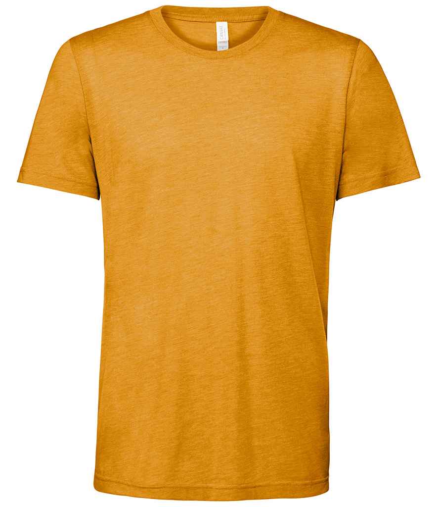 Canvas Unisex Tri-Blend T-Shirt - (2nd Colours) in by Bella+Canvas — Custom branded clothing by Print Press, featuring premium embroidery produced in our specialist print lab in the UK.