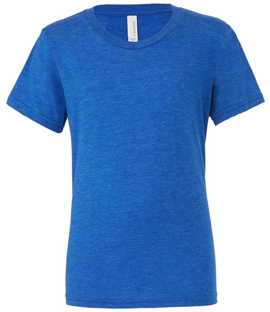Canvas Unisex Tri-Blend T-Shirt - (2nd Colours) in True Royal Tri-Blend by Bella+Canvas — Custom branded clothing by Print Press, featuring premium embroidery produced in our specialist print lab in the UK.