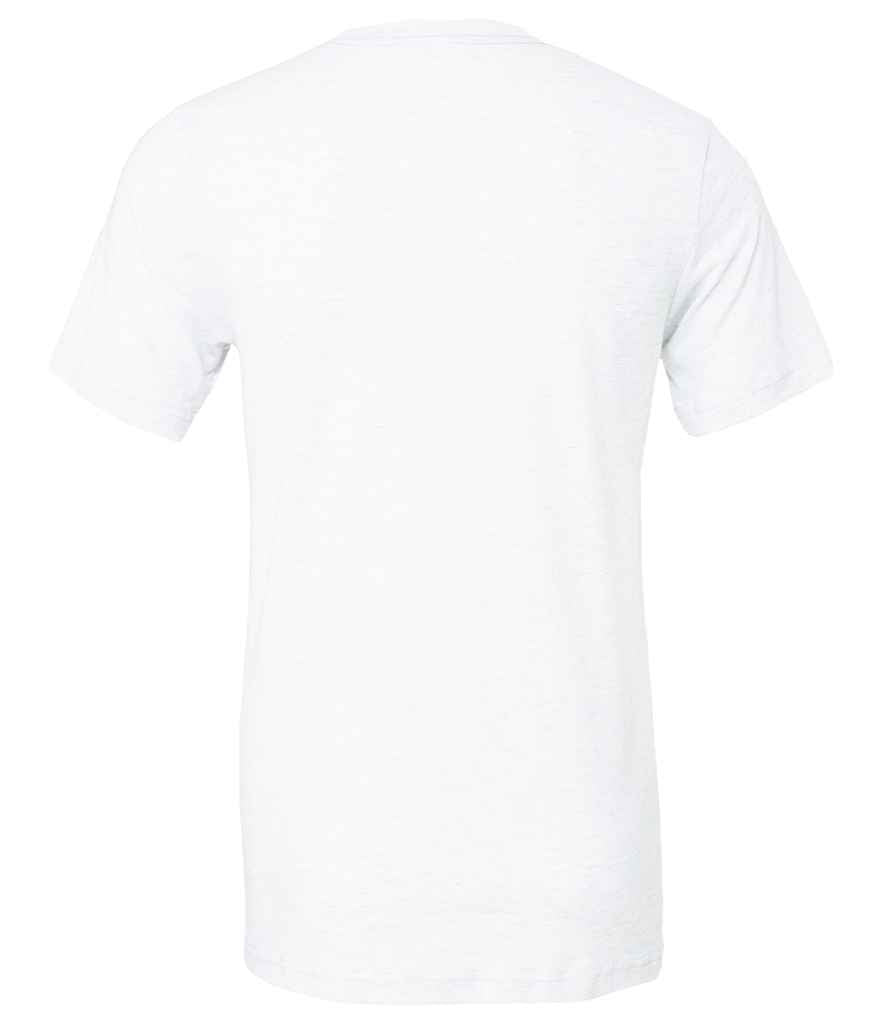 Canvas Unisex Tri-Blend T-Shirt in by Bella+Canvas — Custom branded clothing by Print Press, featuring premium embroidery produced in our specialist print lab in the UK.