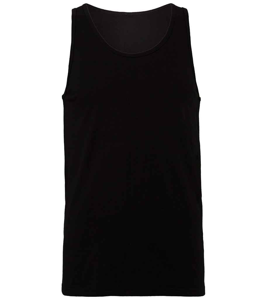 Canvas Unisex Jersey Tank Top in by Bella+Canvas — Custom branded clothing by Print Press, featuring premium embroidery produced in our specialist print lab in the UK.